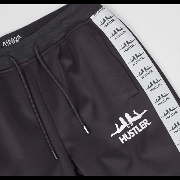 🎊HP🎊🔥Reason🔥Unisex🔥Logo Tape Joggers🔥Measurements in Pics🔥 - Picture 3 of 16
